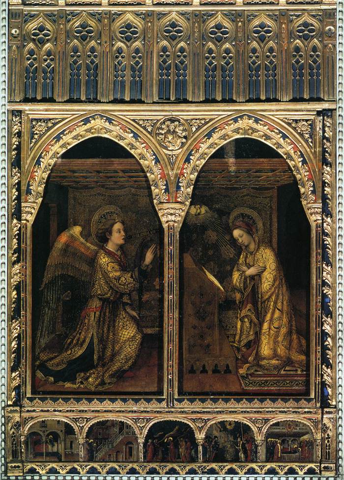 Jacopo Bellini, Annunciazione, 1425-1435, Sant'Alessandro, Brescia